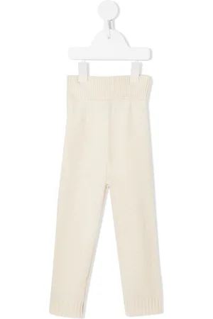 Cashmere In Love Dixie rib-trimmed cashmere trousers