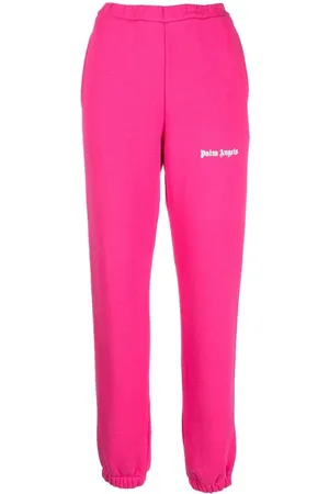 Palm Angels Logo-print cotton track pants