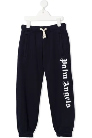 Palm Angels Logo-print drawstring track pants