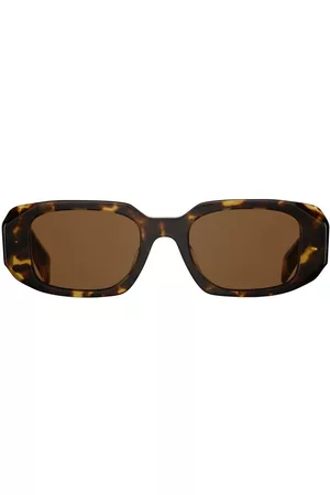 Prada Symbole rectangular-frame sunglasses