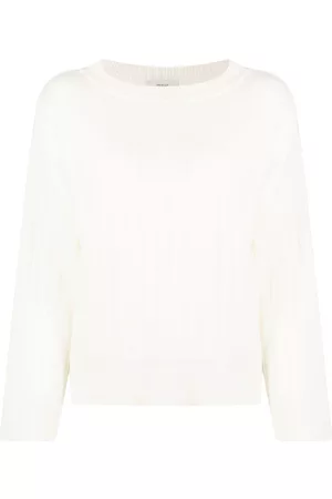 PRINGLE OF SCOTLAND Wide-neck ribbed-knit jumper