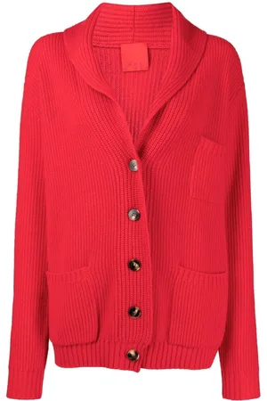 Cashmere In Love Ribbed-knit buttoned cardigan