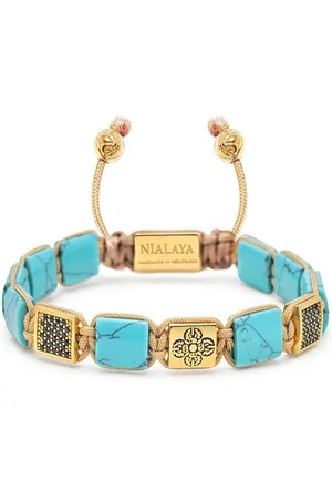Nialaya Gemstone-embellished adjustable bracelet