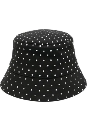 Ruslan Baginskiy Crystal-embellished bucket hat