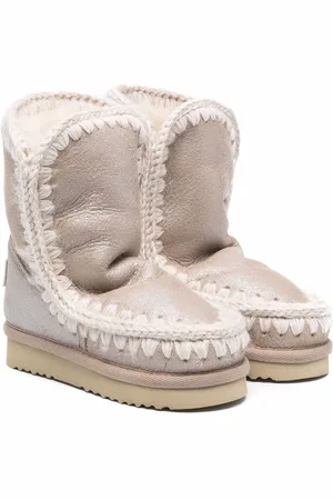 Mou Whipstitch-detail boots