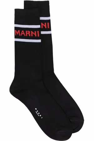 Marni Logo print socks