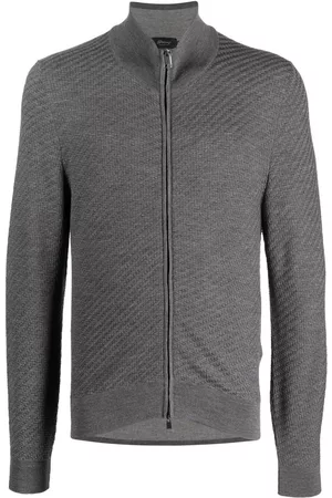 BRIONI Front-zip sweater