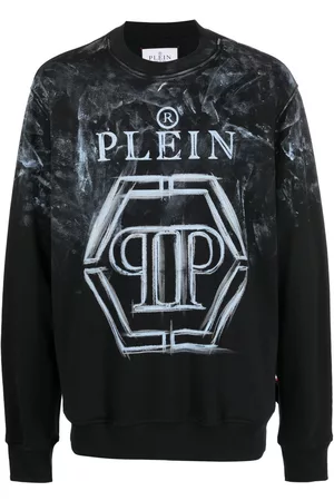 Philipp Plein Logo-print long-sleeve sweatshirt