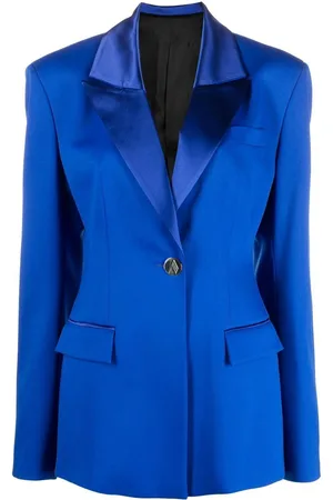 The Attico Silk single-breasted blazer