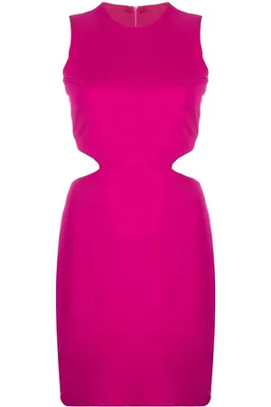 There Was One Cut-out sleeveless minidress