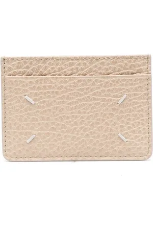 Maison Margiela Four-stitch leather card holder