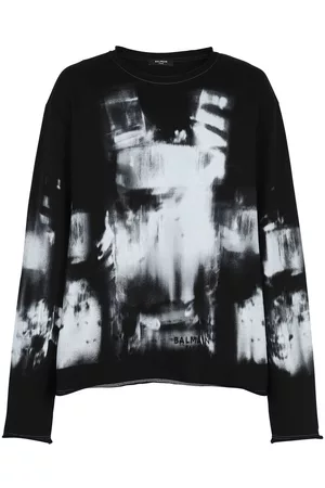 Balmain X-ray print sweatshirt