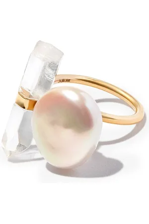 JIA JIA 14kt yellow floating bar ring