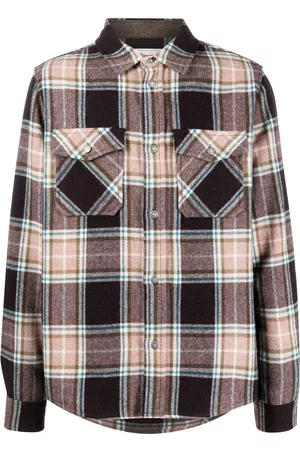 Woolrich Alaskan Melton plaid-check print shirt
