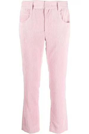 Isabel Marant Tilorsya corduroy straight trousers