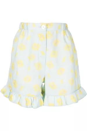 Helmstedt Mira floral-print linen shorts