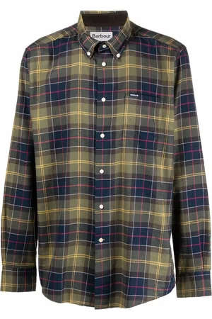 Barbour Tartan check-print long-sleeved shirt