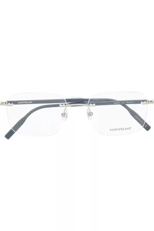 Montblanc Men Sunglasses - Rimless square-frame glass