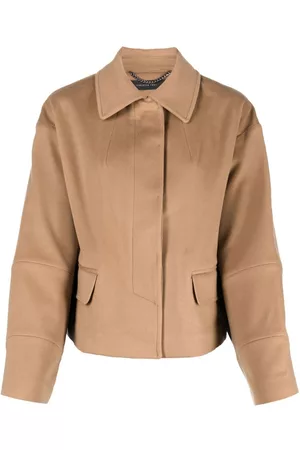 FEDERICA TOSI Rear fringe-detail jacket