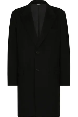 Dolce & Gabbana Deconstructed single-breasted wool coat