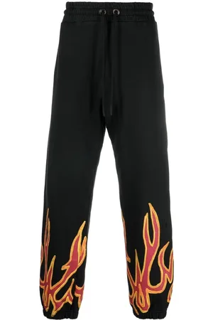 Palm Angels Flame-detail track pants