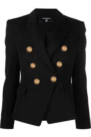 Balmain Double-breasted wool blazer