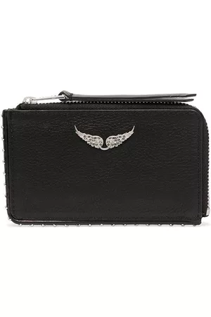 Zadig & Voltaire Logo-plaque leather wallet