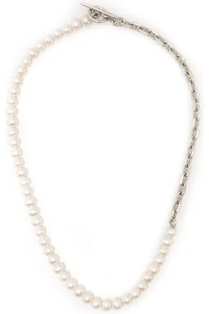 M. COHEN Perla Marinia chain-pearl necklace