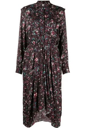 Marant Etoile Okleya floral-print midi dress