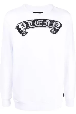 Philipp Plein Gothic Plein crystal-logo sweatshirt