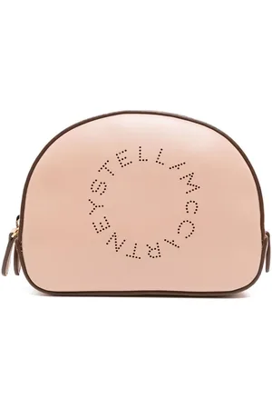Stella McCartney Perforated-logo cosmetics case
