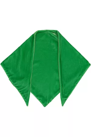 Emporio Armani Velvet handkerchief scarf