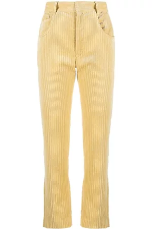 Isabel Marant Tilorsya corduroy straight trousers