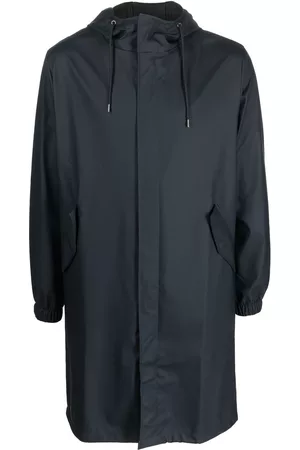Rains Men Hoodies - Zip-up hooded raincoat