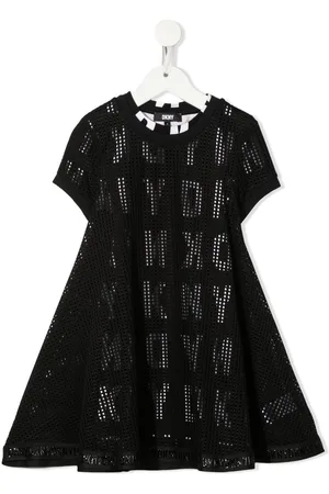 DKNY Logo-mania reversible dress