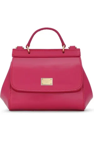 Dolce & Gabbana Mini Sicily patent leather top-handle bag