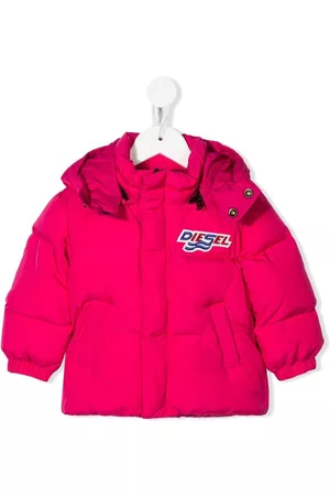 Diesel Logo-patch puffer jacket