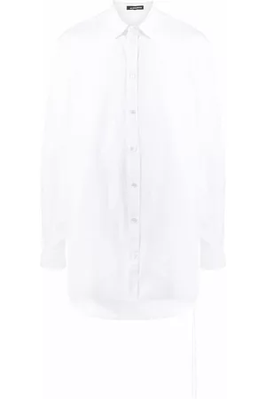 ANN DEMEULEMEESTER Men Shirts - Long-line button-up shirt