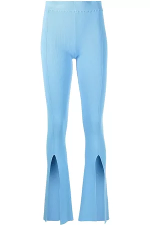 REMAIN High-waisted knitted trousers