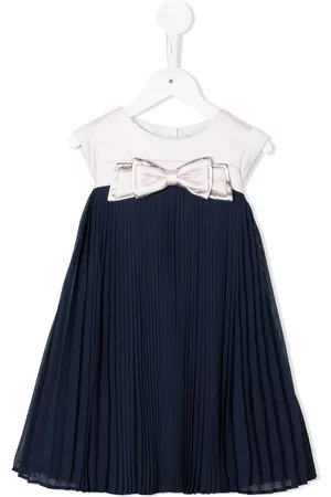 HUCKLEBONES LONDON Pleated trapeze dress