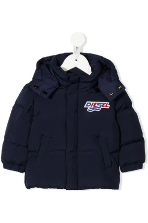 Diesel Logo-patch puffer jacket