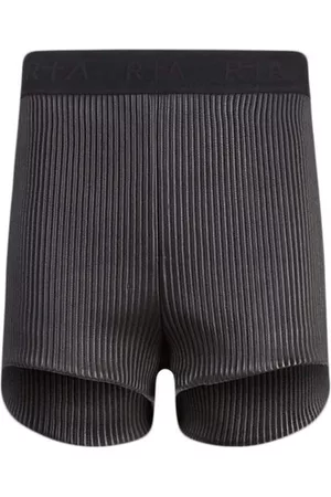 RTA Slim-fit ribbed shorts