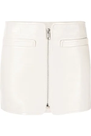 Courrèges Swallow vinyl mini skirt