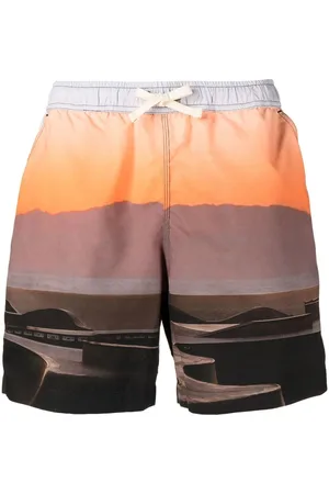 BLUE SKY INN Graphic-print deck shorts