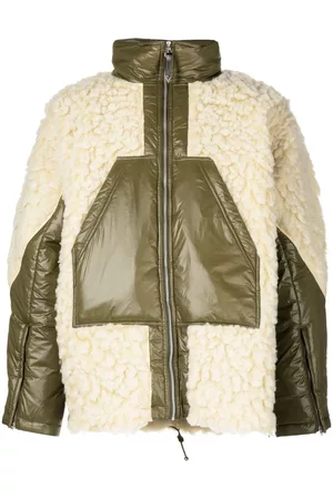 TOGA VIRILIS Faux-shearling oversize coat