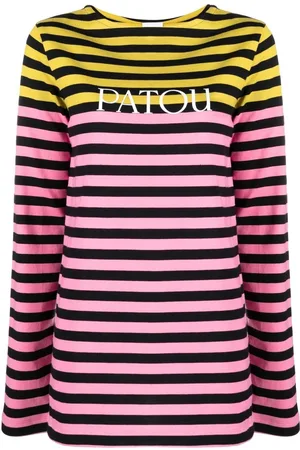 Patou Striped long-sleeve T-shirt