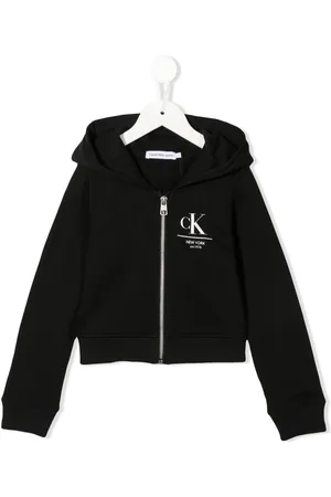 Calvin Klein Logo-print cotton hoodie