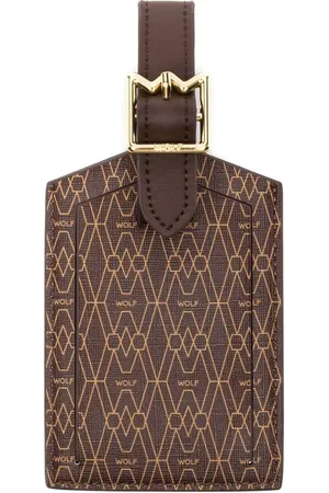 Wolf Logo print luggage tag