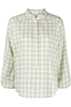 Woolrich Checked cotton blouse