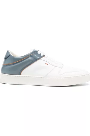 santoni Colour-blocked low-top sneakers